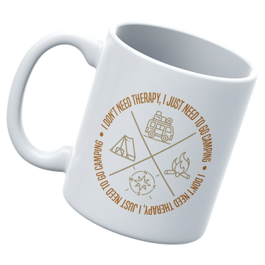 I Don't Need Therapy White Coffee Mug